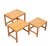 Pine Nesting Tables from Kurt Østervig, Denmark, 1960s, Set of 3 For Sale - Image 11 of 11