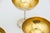 Plain Silver Champagne Glasses with Gold Interior, Set of 4 For Sale - Image 3 of 4
