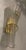 Goldenrod Large Venetian Murano Glass Sconces, 2006, Set of 3 For Sale - Image 8 of 14