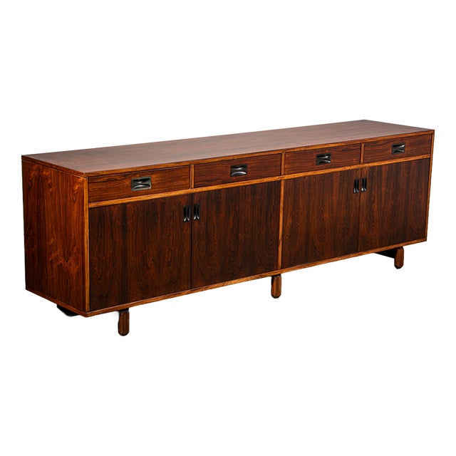 Sideboard with Brass Detailing from Stildomus, 1960 For Sale