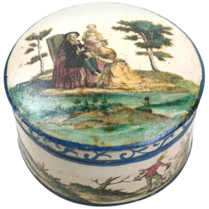 18th Century Italian Arte Povera Box
