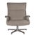 Contemporary Beau Custom Swivel Chair With Ottoman From Room & Board For Sale - Image 3 of 13