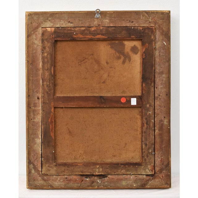 Peonies and Roses, Oil on Canvas, 19th Century, Framed For Sale - Image 13 of 14