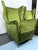 Metal Set of Mid-Century Italian Isa Armchairs in Green Velvet by Gio Ponti for Isa Bergamo, 1950s For Sale - Image 7 of 17