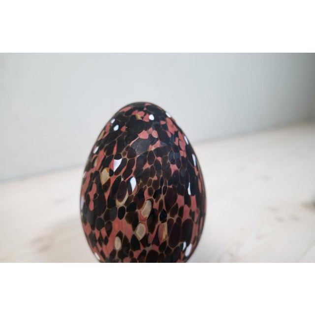 Brown Scandinavian Eggs by Monica Backstrom, Sweden, 1970s, Set of 3 For Sale - Image 8 of 14