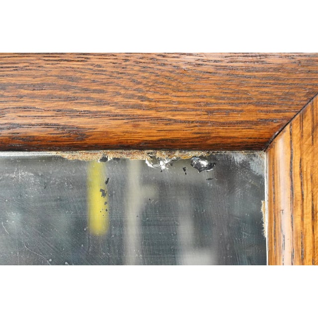 Traditional Antique American Empire Oak Bedroom Dresser For Sale - Image 3 of 15