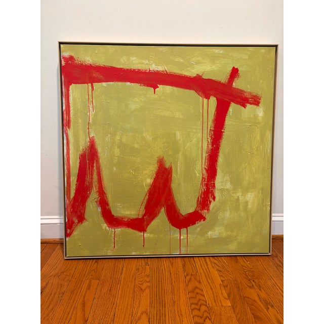 Sarah Trundle, Contemporary Abstract Painting, "Loopy" For Sale - Image 9 of 9