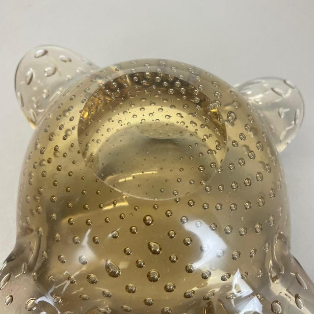 Glass Bowl Element Shell Ashtray from Barovier and Toso, Italy, 1970s For Sale - Image 16 of 17