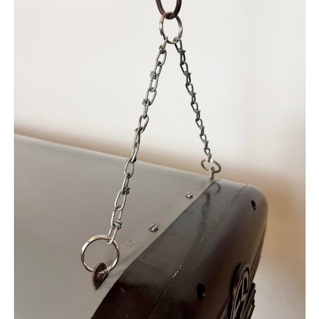 Gray Industrial Grey Hanging Tube Light from Elektrosvit, 1960s For Sale - Image 8 of 18