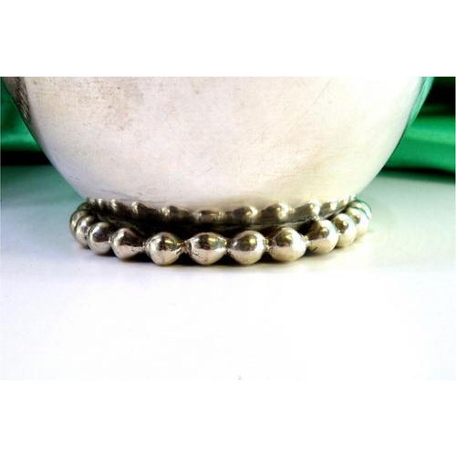 Round Silver Jugs, Set of 2 For Sale - Image 4 of 6