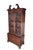 English Antique Union National English George III Style Mahogany China Cabinet Bookcase For Sale - Image 3 of 12
