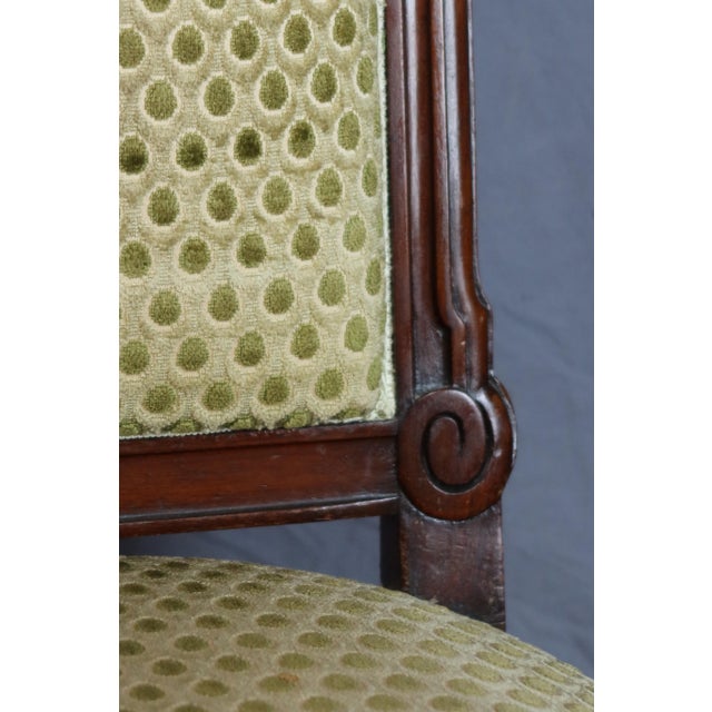 Napoleon III Chair in Walnut, Set of 8 For Sale - Image 10 of 12