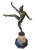 Bronze 1920s Jean Pierre Morante Bronze Art Deco Dancer Sculpture. For Sale - Image 8 of 8