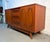 Mid-Century Modern Mid 20th Century Walnut and Burlwood Sliding Door Credenza For Sale - Image 3 of 15