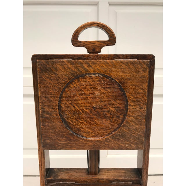 Wood 1900's Antique Folding Cake/Pie Stand Display For Sale - Image 7 of 13