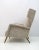 Cassina Mid-Century Italian Modern Velvet Winged Armchair by Gio Ponti for Cassina, 1950s For Sale - Image 4 of 10