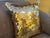 Pop Art Gold Paillette Sequin Cushion Cover For Sale - Image 3 of 12