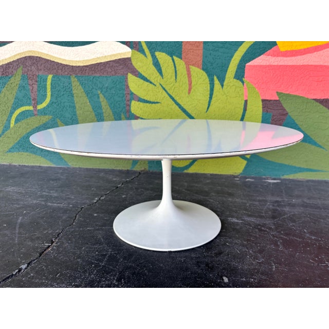 Mid 20th Century Mid Century Eero Saarinen for Knoll Tulip Coffee Table For Sale - Image 5 of 9