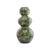 Contemporary Tamegroute Green Glazed Triple-Gourd Vase | Handmade | One of a Kind For Sale - Image 3 of 7