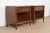 1950s Robsjohn-Gibbings for Widdicomb Mid-Century Modern Sculpted Walnut Nightstands, Newly Refinished For Sale - Image 5 of 13