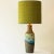 Ceramic Floor or Table Lamp with Silk Lampshade attributed to R. Houben, 1970s For Sale - Image 11 of 13