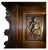 Wood **Rare Antique Masterpiece**Renaissance Revival Sideboard in Solid Walnut*Carved Lions and Griffins** For Sale - Image 7 of 12