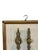 Vintage Framed Mercantile Brass Hardware Display For Sale - Image 11 of 14