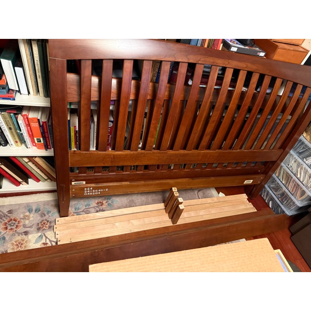 1990s 1990s Ethan Allen American Impressions Cherry Bed - Queen For Sale - Image 5 of 5