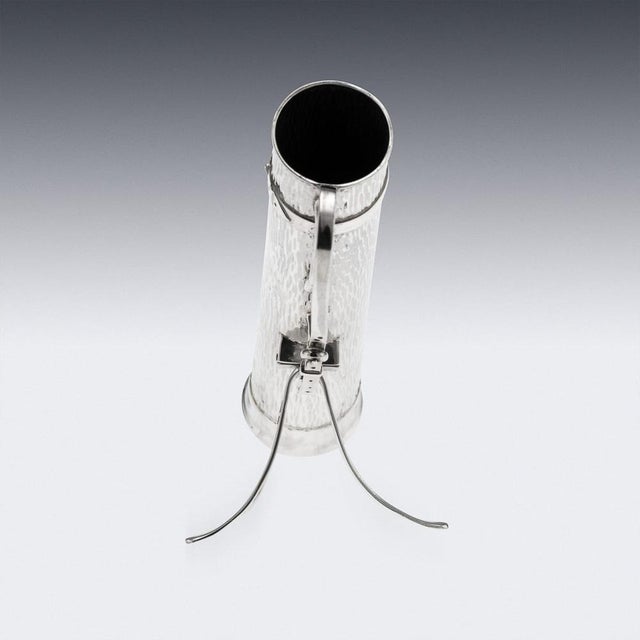 1900 - 1909 Antique English Silver Golf Bag Cigar Holder from Sheffield, 1909 For Sale - Image 5 of 16