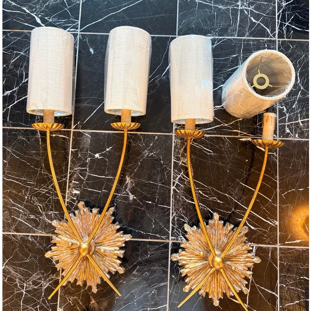 Pair of Regina Andrews “Louis” Sconces For Sale - Image 4 of 7