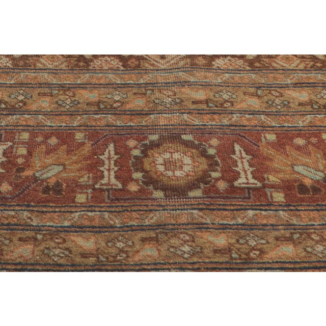Antique Persian Tabriz Rug - 09'05 X 13'01 For Sale - Image 12 of 13