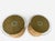Mid-Century Modern Pair of Vintage Gabriella Crespi Style Pencil Reed & Rattan Hourglass Side Tables For Sale - Image 3 of 12