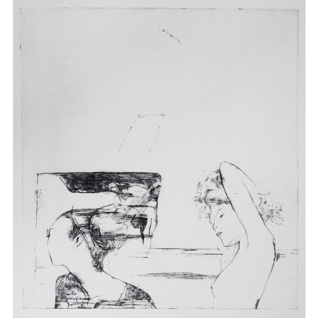 1970s 1977 Third Tallinn Graphic Triennial Portfolio of 22 Abstract Lithographs For Sale - Image 5 of 17
