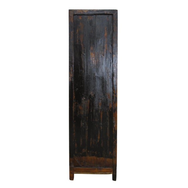 Birds and Flower Antique Chinese Cabinet For Sale - Image 11 of 13