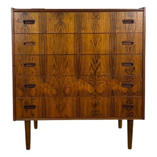 Vintage Danish Rosewood Chest, 1960s For Sale