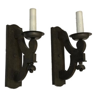 Dennis & Leen Louis XIV Wall Sconces, a Pair For Sale