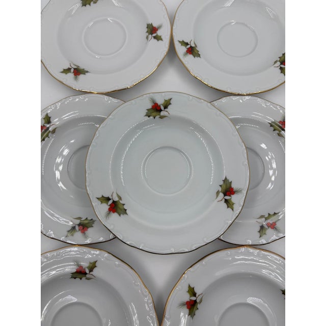 Porcelain Christmas Service from Johann Seltmann, 1960s, Set of 17 For Sale - Image 17 of 18