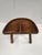 Brown Antique Tripod Three-Legged Wooden Milking Stool For Sale - Image 8 of 9