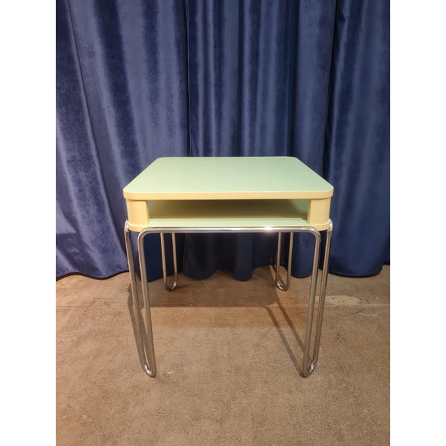 Vintage Tubular Card Table, in Restored conditions. Designed 1920 to 1949