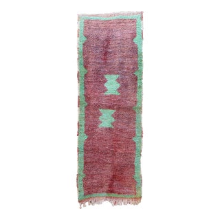 Moroccan Runner Rug - 2'6" X 7'1" Ft For Sale