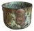 Hammered Copper Cachepot with Ancestral Face Frieze by Graziella Laffi, 1960s-1970s For Sale