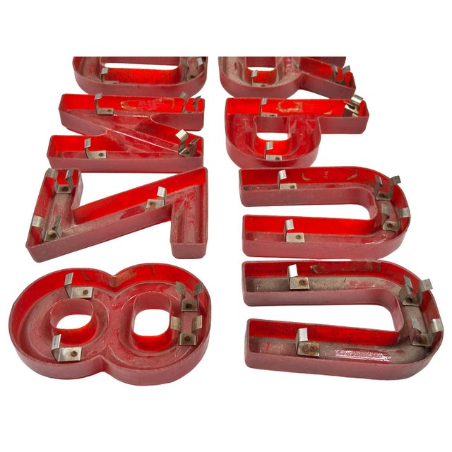 Vintage Mid-Century Cast Resin Marquee & Storefront Letter For Sale In San Francisco - Image 6 of 11
