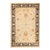 Eclectic, One-of-a-Kind Hand-Knotted Area Rug - Ivory, 6' 1" x 9' 2" For Sale