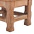 French Brutalist Style Oak Stool, C. 1960 For Sale - Image 4 of 6