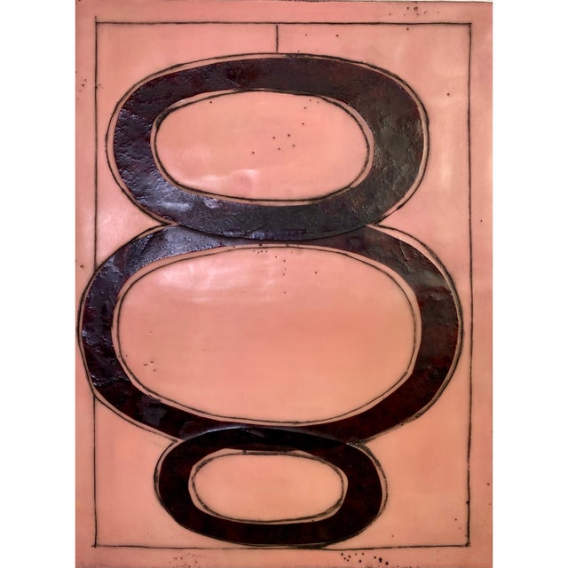 White Encaustic Collage Installation by Gina Cochran - "Cahoots" - 9 Panels For Sale - Image 8 of 11