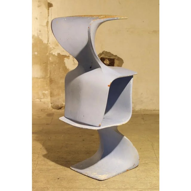 1970s Naila Editor Side Chairs by Christian Adam for New Form, Italy, 1971, Set of 4 For Sale - Image 5 of 8