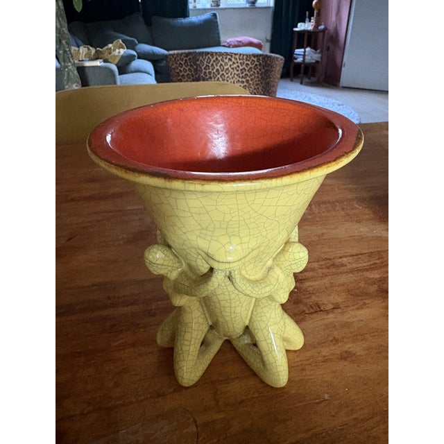 1940s Vintage Ceramic Vase from Górka Géza, 1940s For Sale - Image 5 of 13