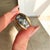 1980s Vintage 1980 Dome Ring, 18-Carat Gold, Natural Sapphires (4 Carats Total), Size 6.25 For Sale - Image 5 of 9