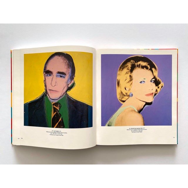 " Andy Warhol : A Retrospective " Vintage 1989 First Edition Lithograph Print Hardcover Landmark Exhibition Pop Art Book For Sale - Image 14 of 18
