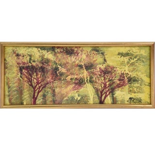 Mil Lubroth, Mil Lubroth Mixed Media Oil Painting Contemporary Female Abstract Expressionist For Sale